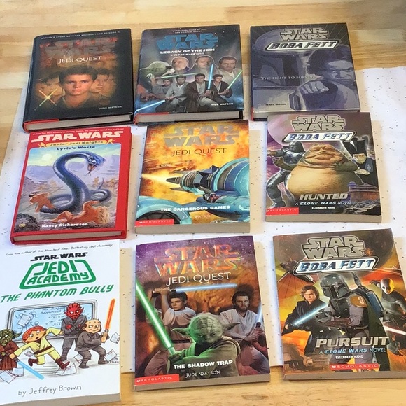 Star Wars , 4 hardcovers, 5 paperback set/9, excellent etc - Picture 16 of 16